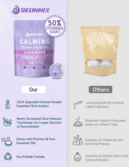 SEONNIX Aromaterapia de lavanda en ducha para energía y claridad