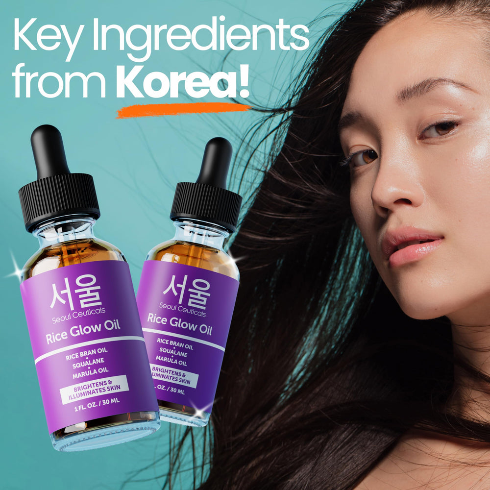 SeoulCeuticals Aceite de salvado de arroz, mejora la hidratación sin grasa