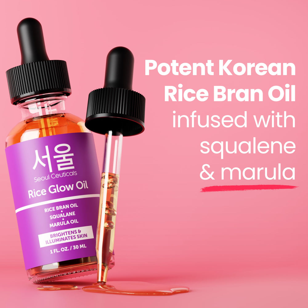 SeoulCeuticals Aceite de salvado de arroz, ideal para cabello y piel saludable