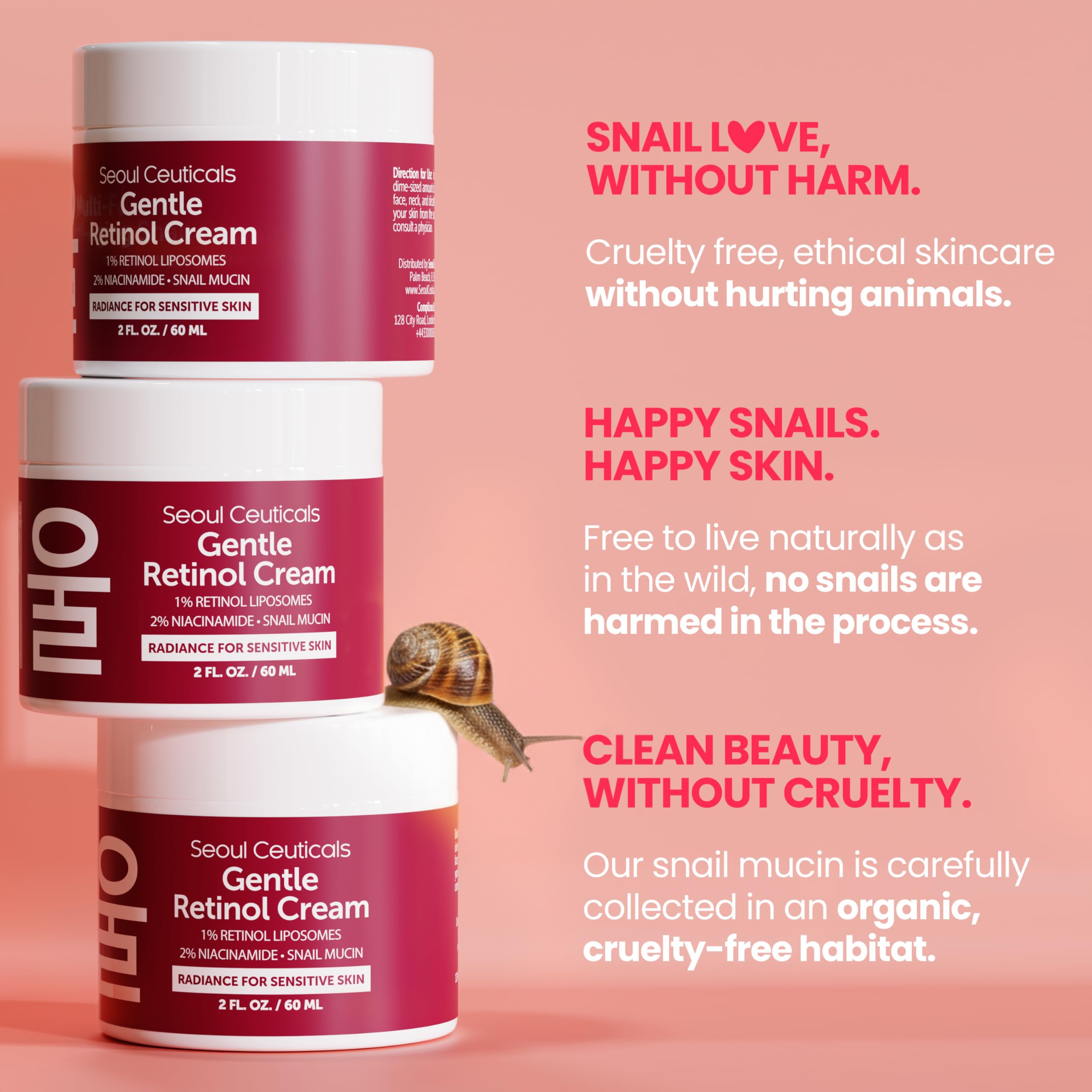 SeoulCeuticals cruelty-free logo on packaging signals ethical skincare