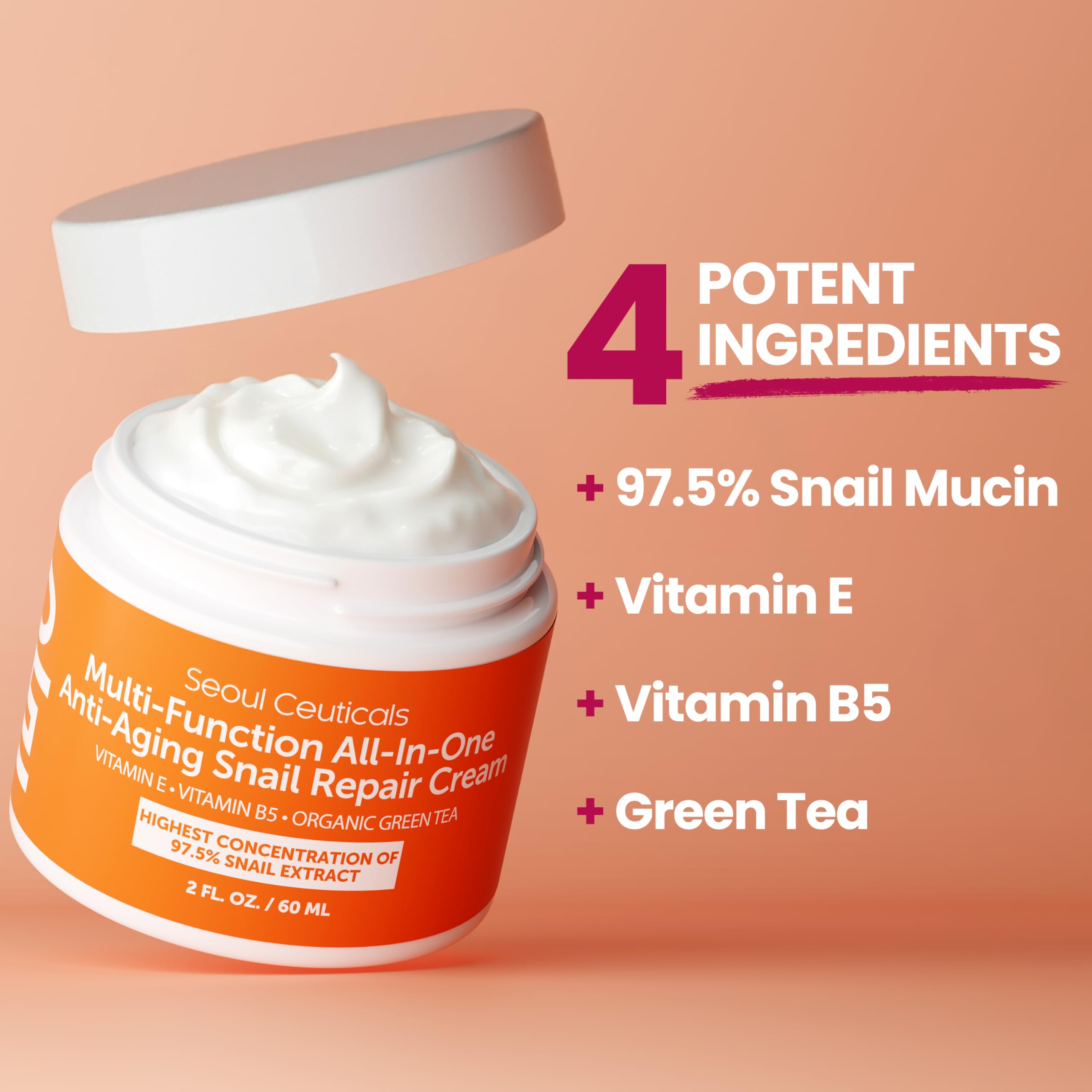 SeoulCeuticals formulation non comédogène – réduit les pores bouchés.