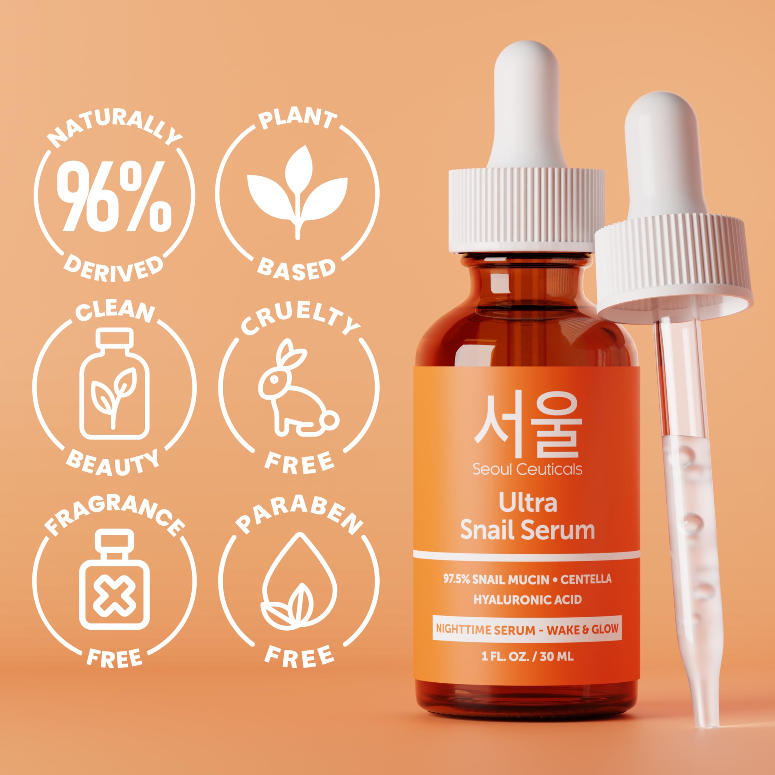 SeoulCeuticals con aloe orgánico para nutrición de la piel.