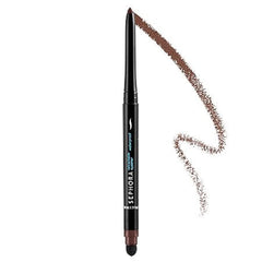 SEPHORA Collection delineador retráctil marrón con tapa, delineado resistente al agua para uso diario.