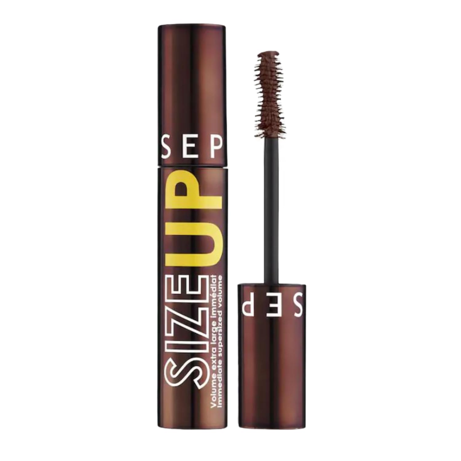 SEPHORA Size Up Máscara: aplicador horquilla para volumen rápido y definición.