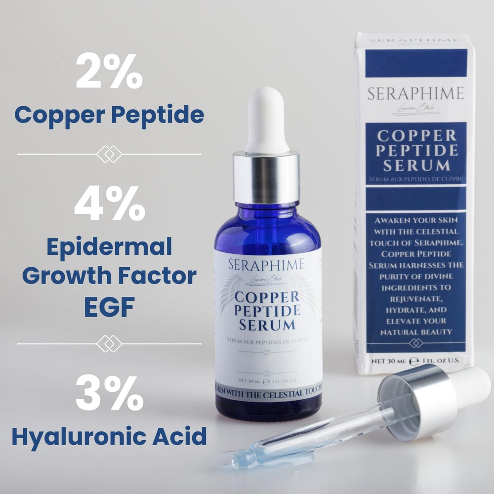 Seraphime serum cobre gotero: aplicación precisa y suave