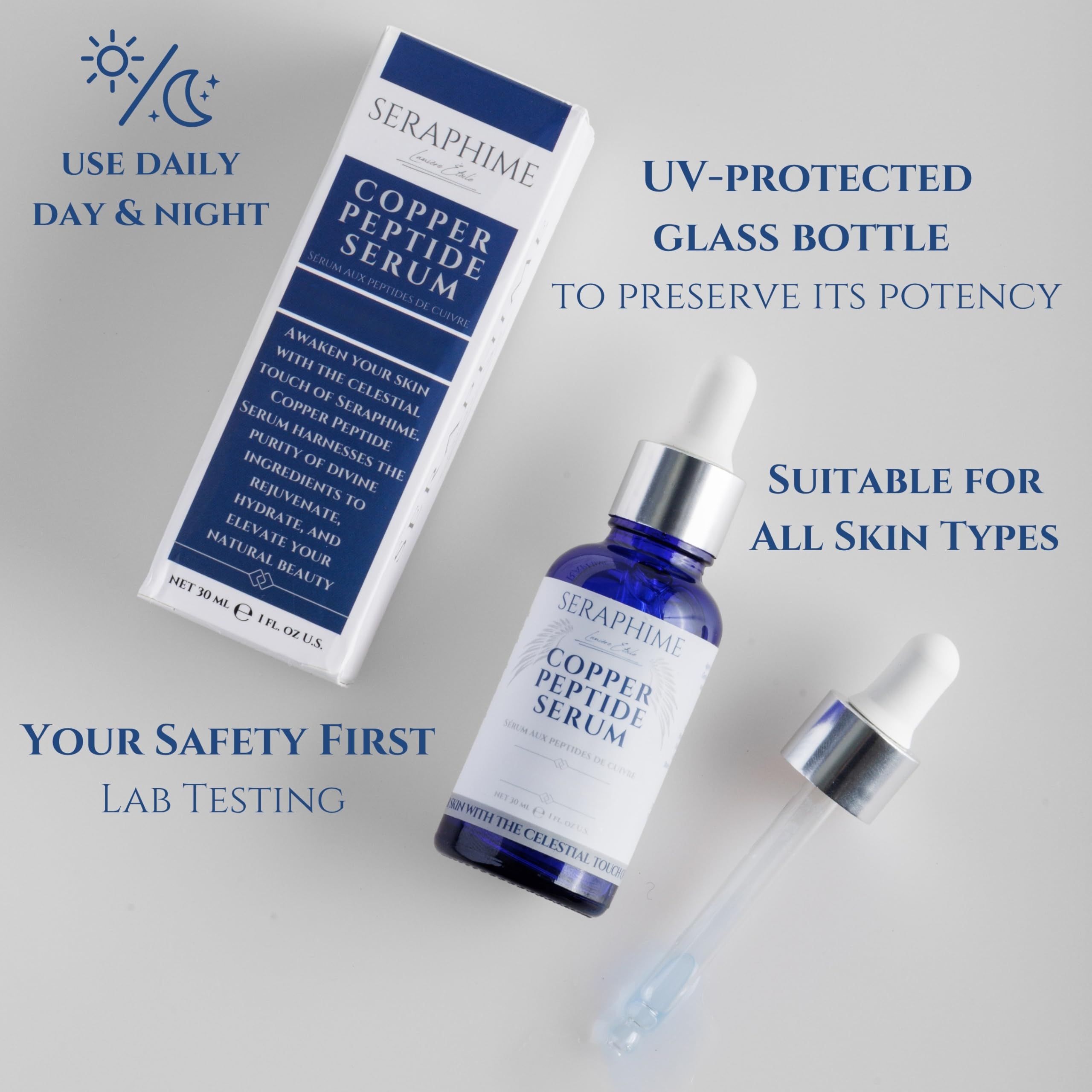 Seraphime serum cobre ingredientes clave niacinamida
