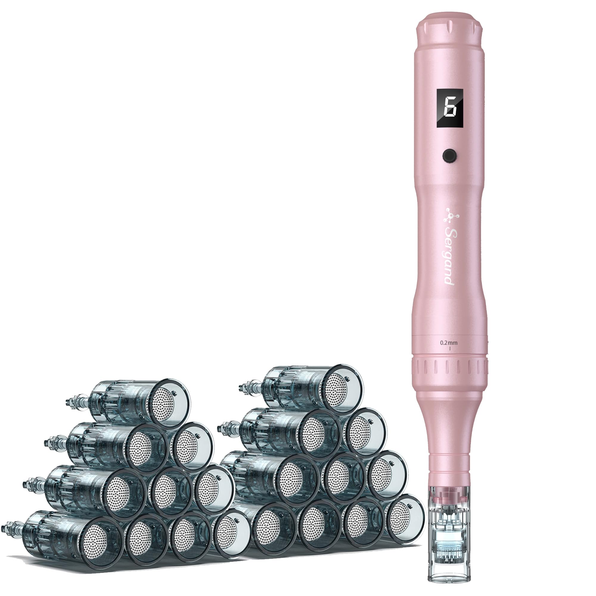 Sergand Derma Roller Pen, menos de 0,2 mm, para uso hogareño con precisión.