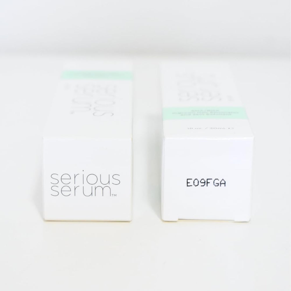 Routine post-épilation améliorée avec Serious Serum hydratant et apaisant