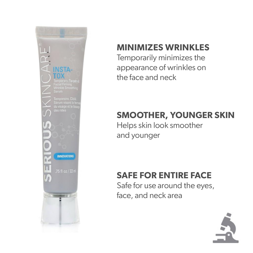 INSTA-TOX de Serious Skincare, ideal para el contorno de ojos y ojeras.
