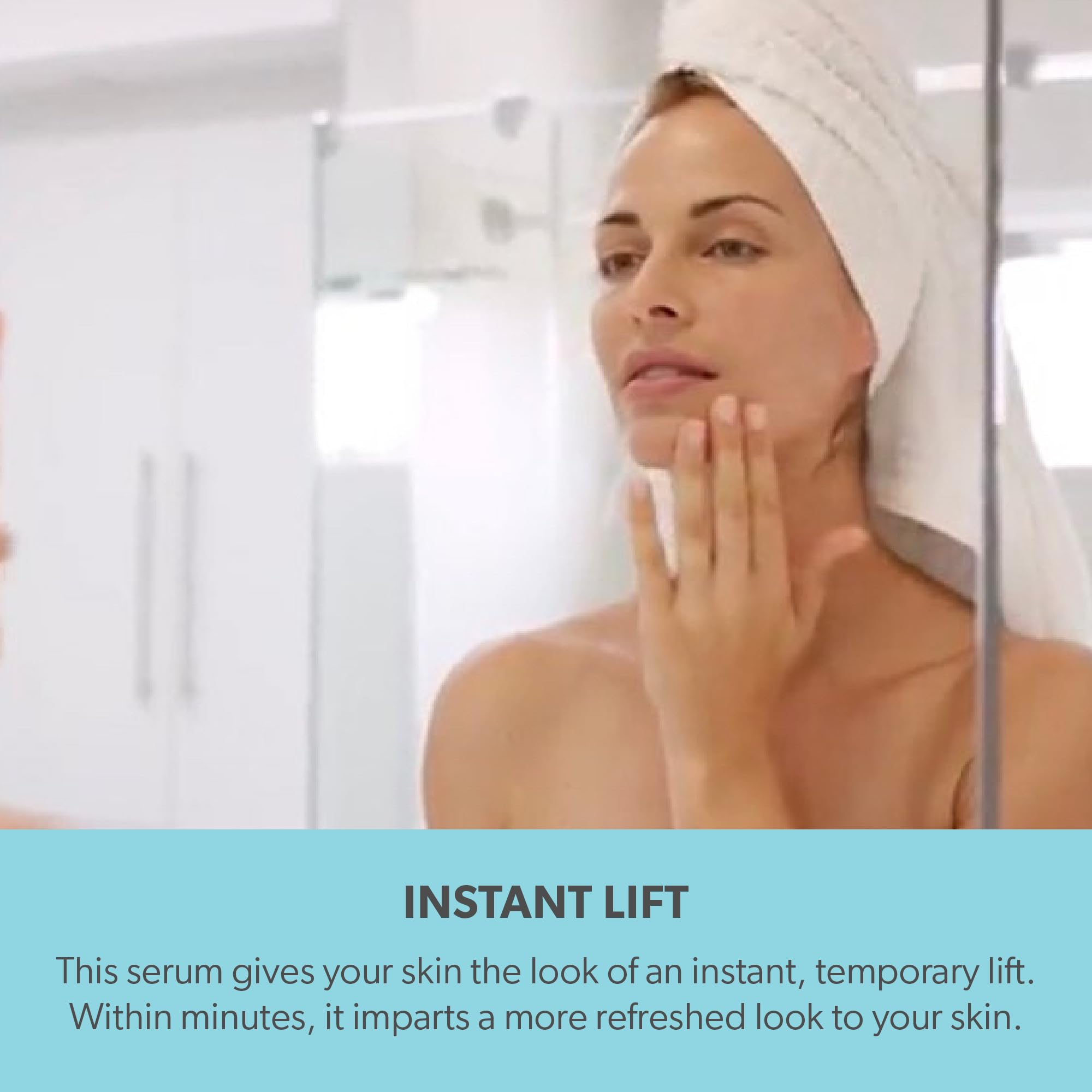 Serious Skincare INSTA-TOX, tono más uniforme tras uso repetido.