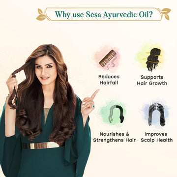 Sesa Coco y sésamo fortalecen el cabello de forma natural.