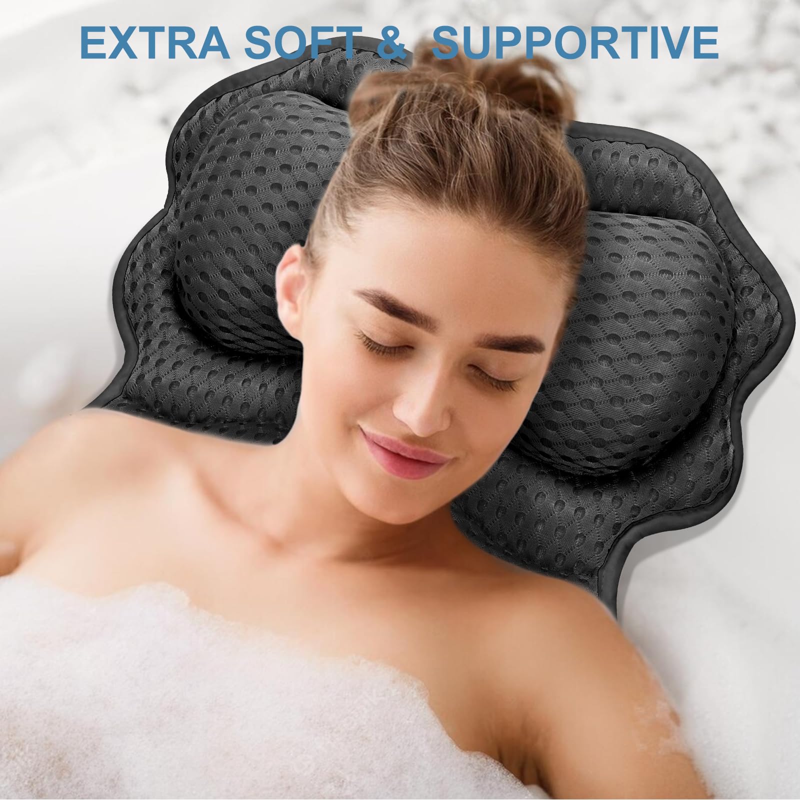 SetSail Almohada apta para cualquier tamaño de bañera.