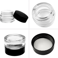 Seuqhck botes vidrio 5ml con forro interno, protección frente a humedad