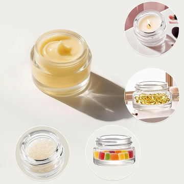 Seuqhck botes 5ml para muestras cosméticas, transporte cómodo