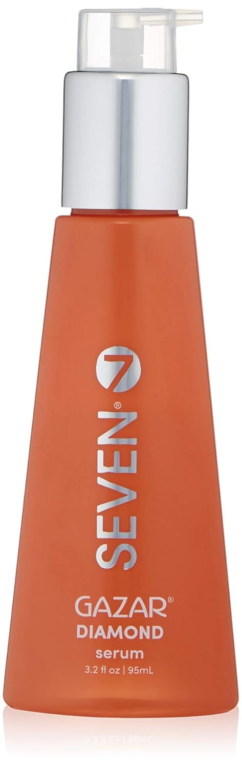 SEVEN Gazar Diamond Serum en botella-aplicacion facilita una aplicación suave con brillo duradero.