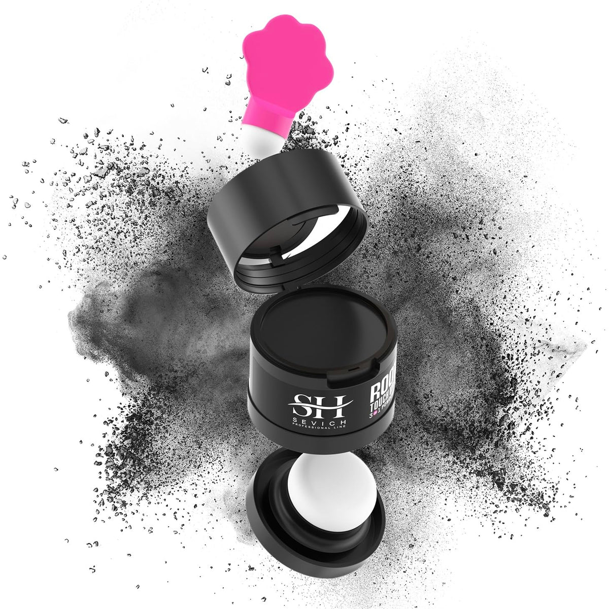 SEVICH Hairline Powder 2.0 cubre líneas capilares de forma instantánea para un look natural.