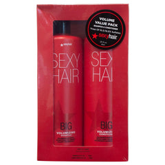 SexyHair acondicionador voluminizador, envase visible, facilita peinado con más volumen.