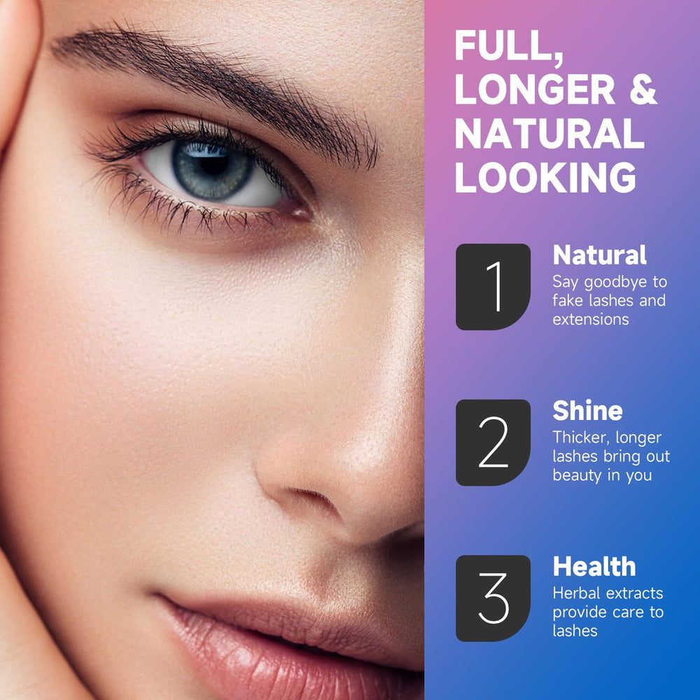 Seyoulala serum crecimiento pestañas, rutina nocturna para pestañas más fuertes.