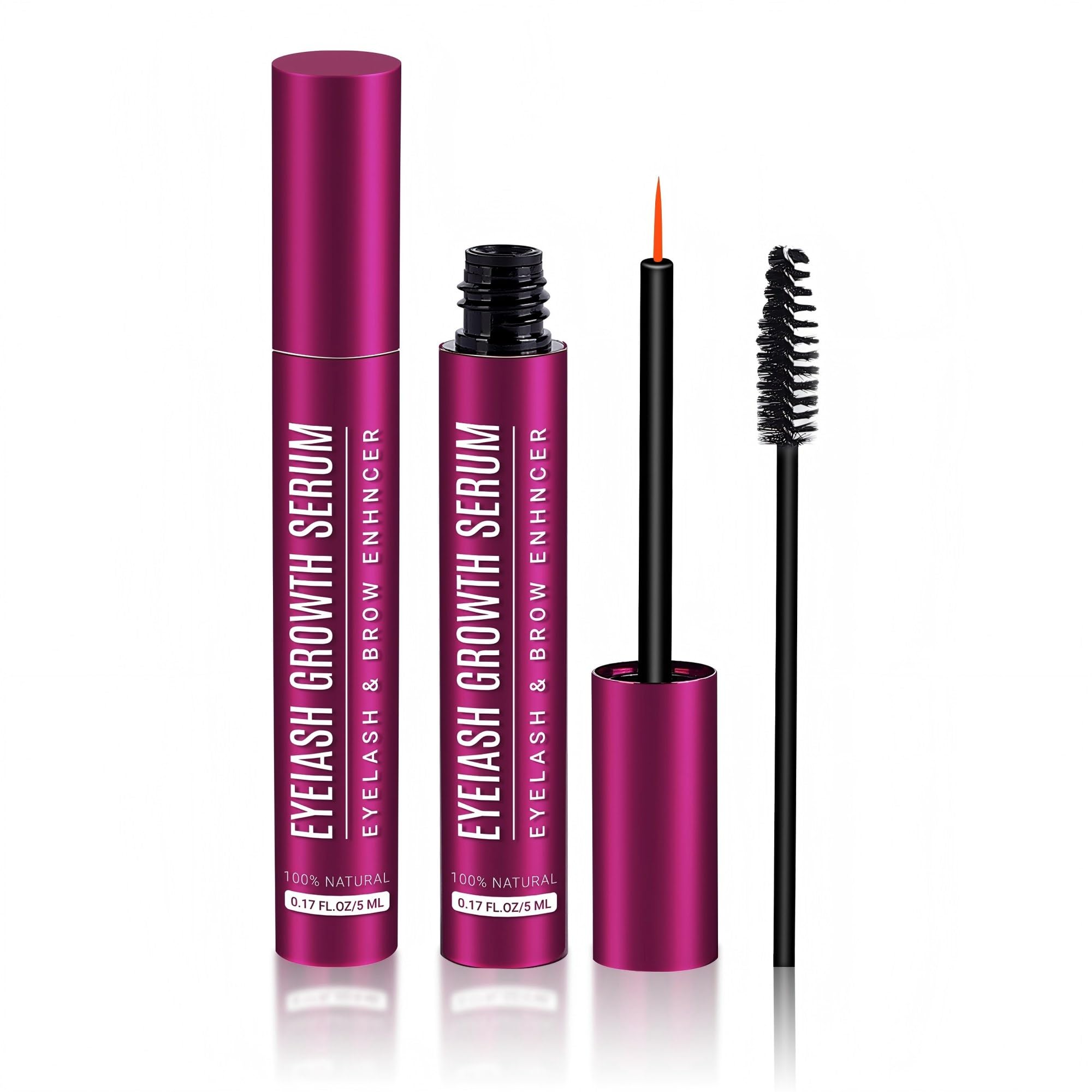 Seyoulala serum crecimiento pestañas, envase de 5 ml para uso diario.