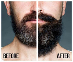Aplicación suave de SFC para barba y cabello cada día.