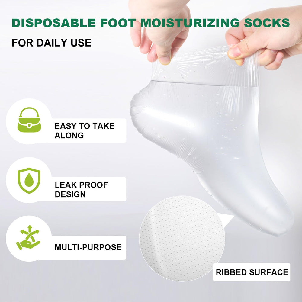 SFOPORD cubiertas para pies desechables talla extragrande, ajustan con correa para mayor seguridad.
