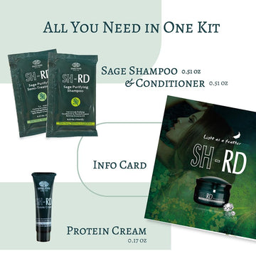 SH-RD desenredado suavidad mini: cabello manejable al peinar