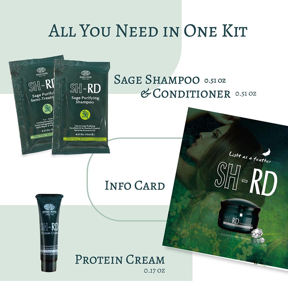 SH-RD desenredado suavidad mini: cabello manejable al peinar