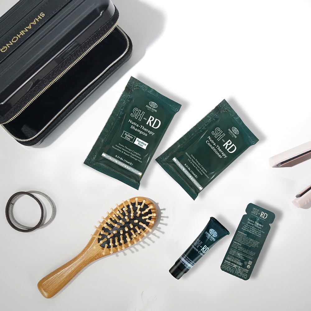 SH-RD bolsa de viaje Nourish: cuidado capilar cómodo durante viajes.