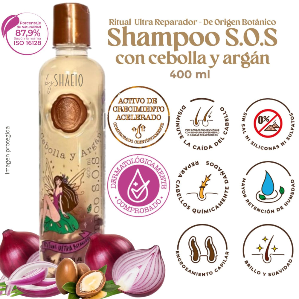 SHAEIO Ritual Botanico brillo y suavidad en cada lavado