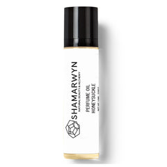 shamarwyn Aceite de madreselva en frasco con aplicador de rodillo para uso diario y fragancia suave.