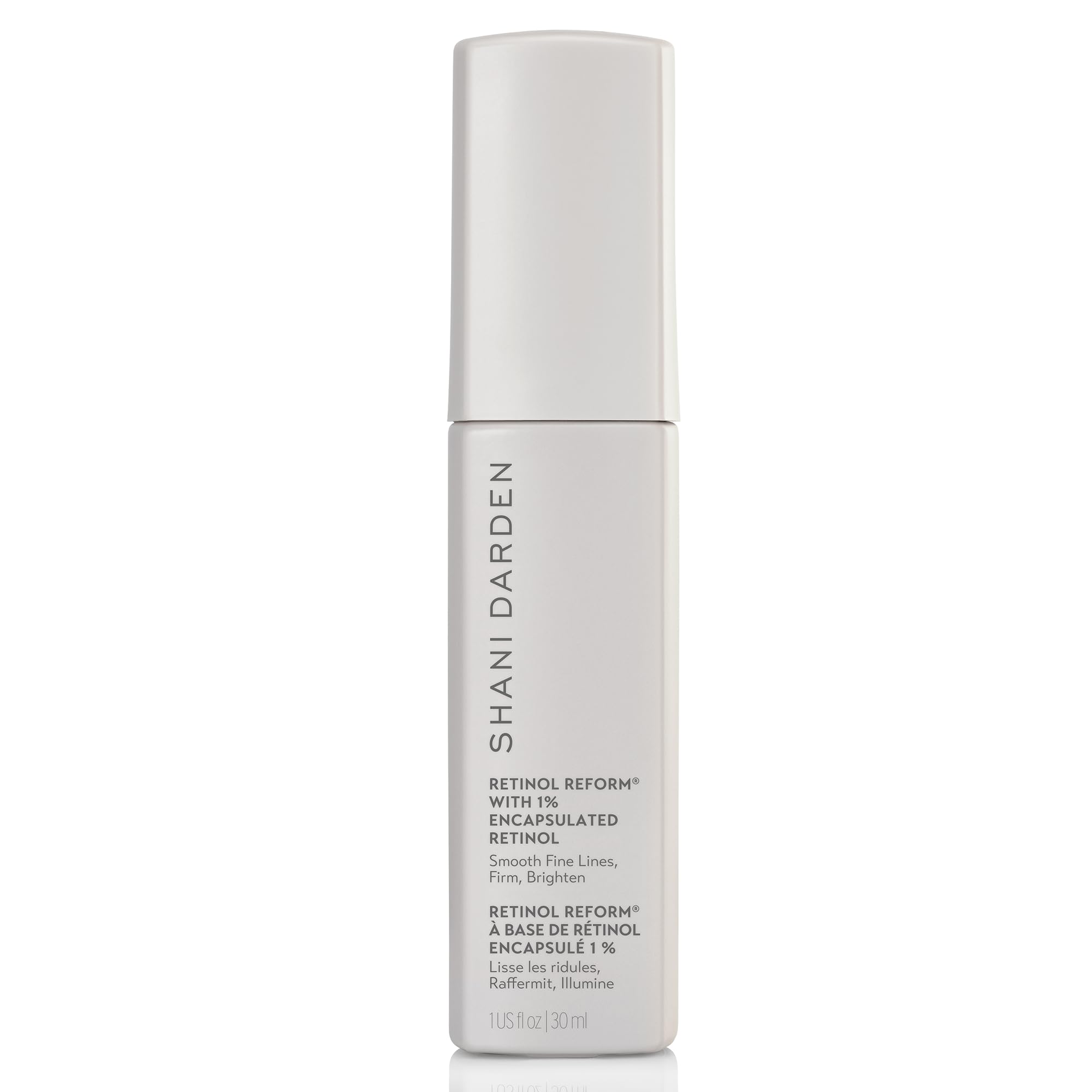 SHANI DARDEN Retinol Reform en botella, serum suave para piel sensible.