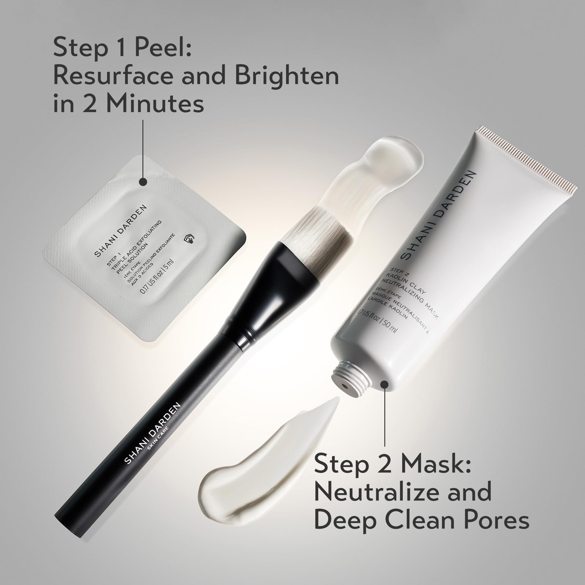 SHANI DARDEN Triple Acid Peel: formato 50 ml para uso práctico en casa