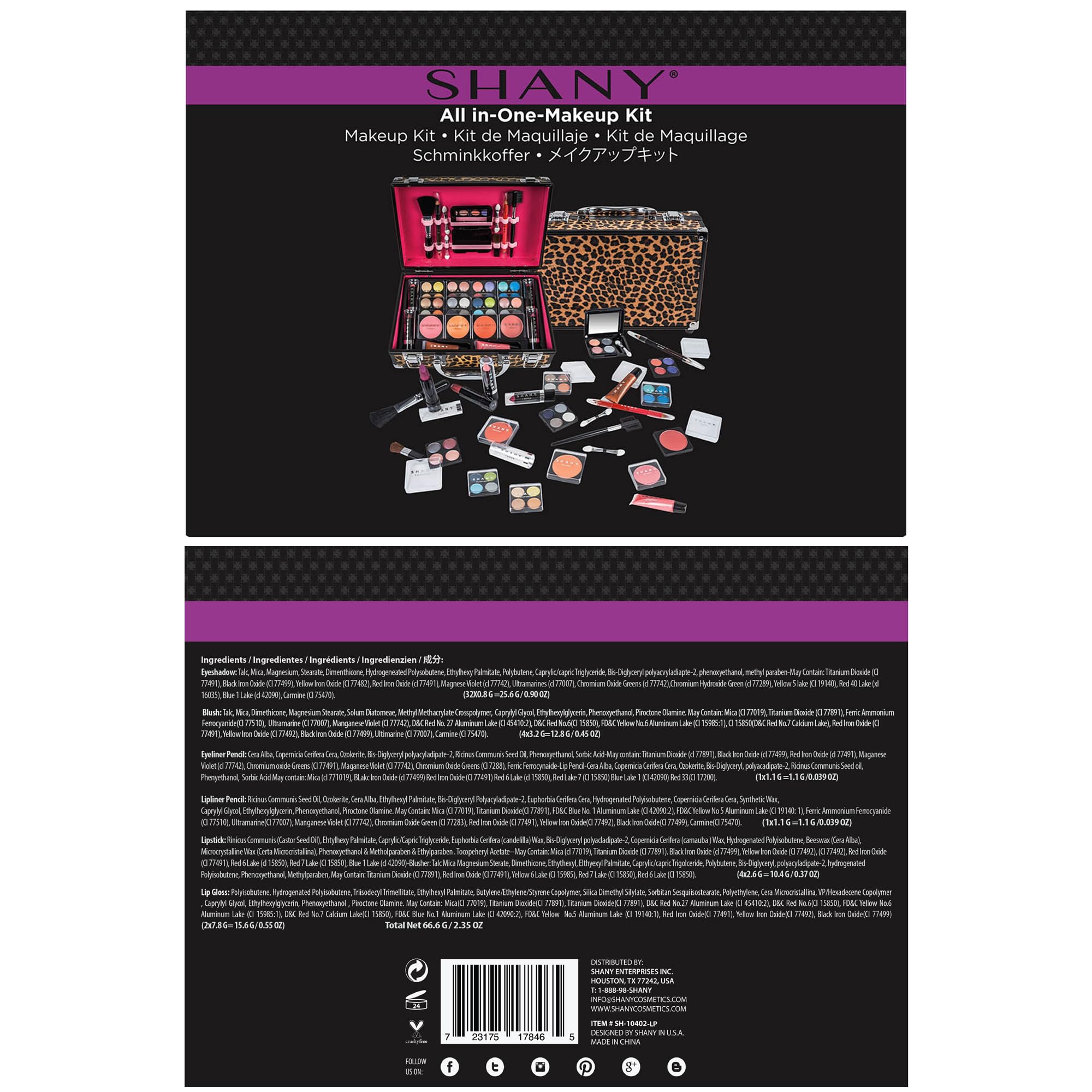 Lápices labiales SHANY para colores duraderos y fácil aplicación.