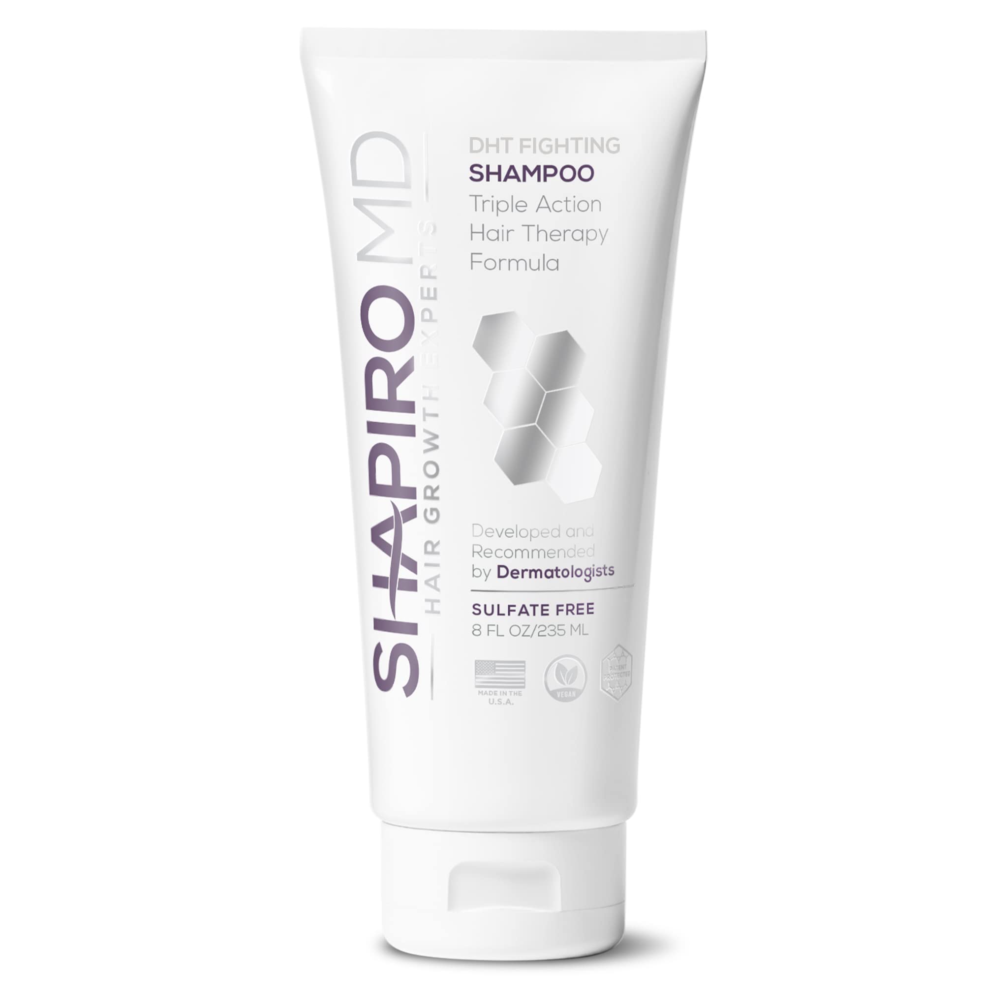 Shapiro MD Champú luchando contra DHT para un cabello más saludable y lleno