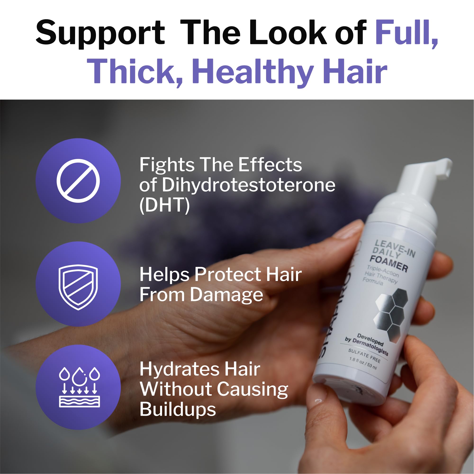 Shapiro MD fórmula antioxidante protege contra daños ambientales y cabello más brillante.