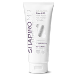 Shapiro MD Shampoo Vegano anti-caída para cabello más abundante