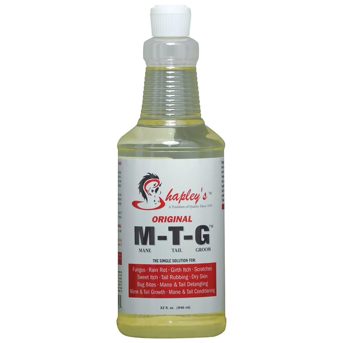 Shapley's bouteille originale M-T-G pour peau et poils, pratique et polyvalente.