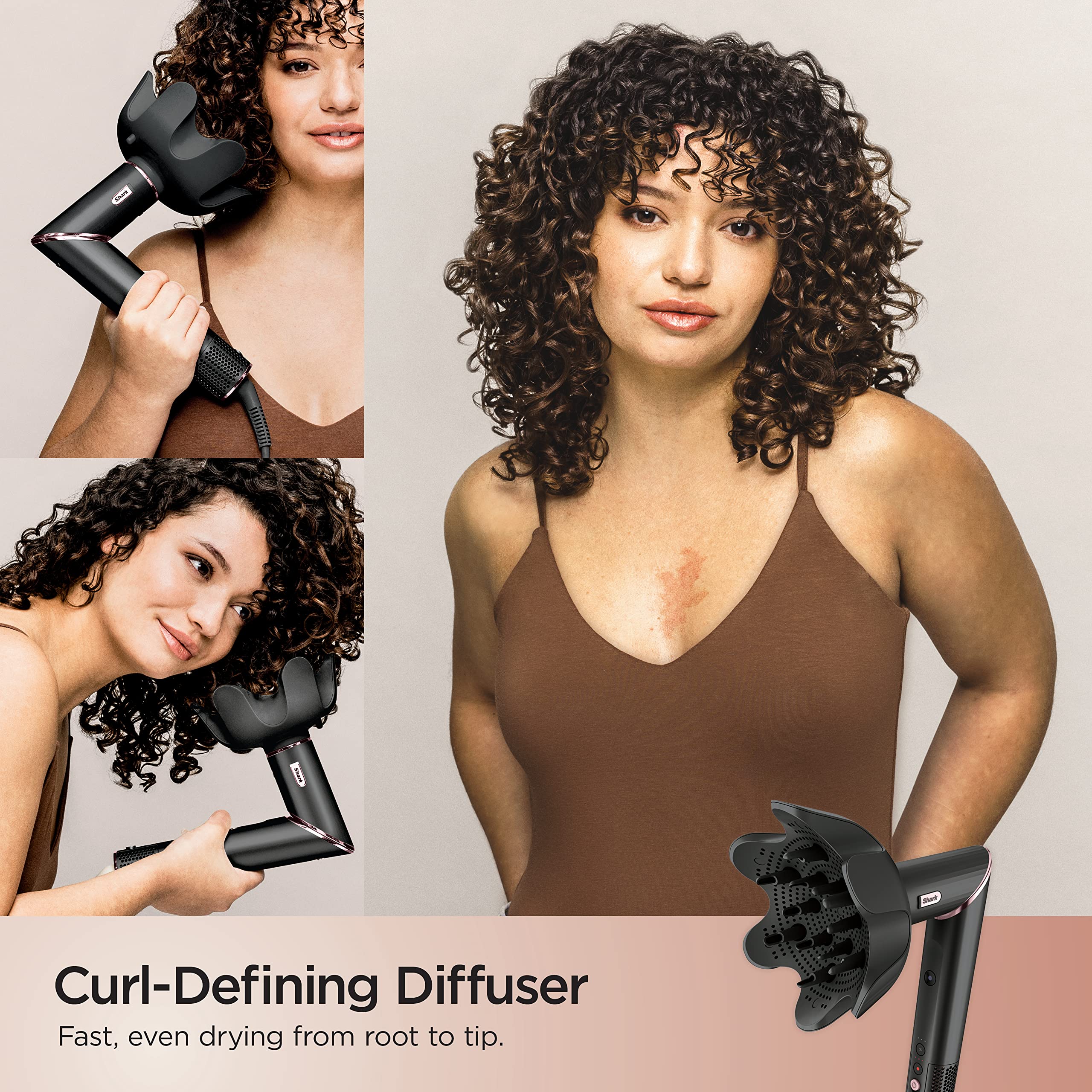 Shark FlexStyle difusor definidor para rizos con cuerpo