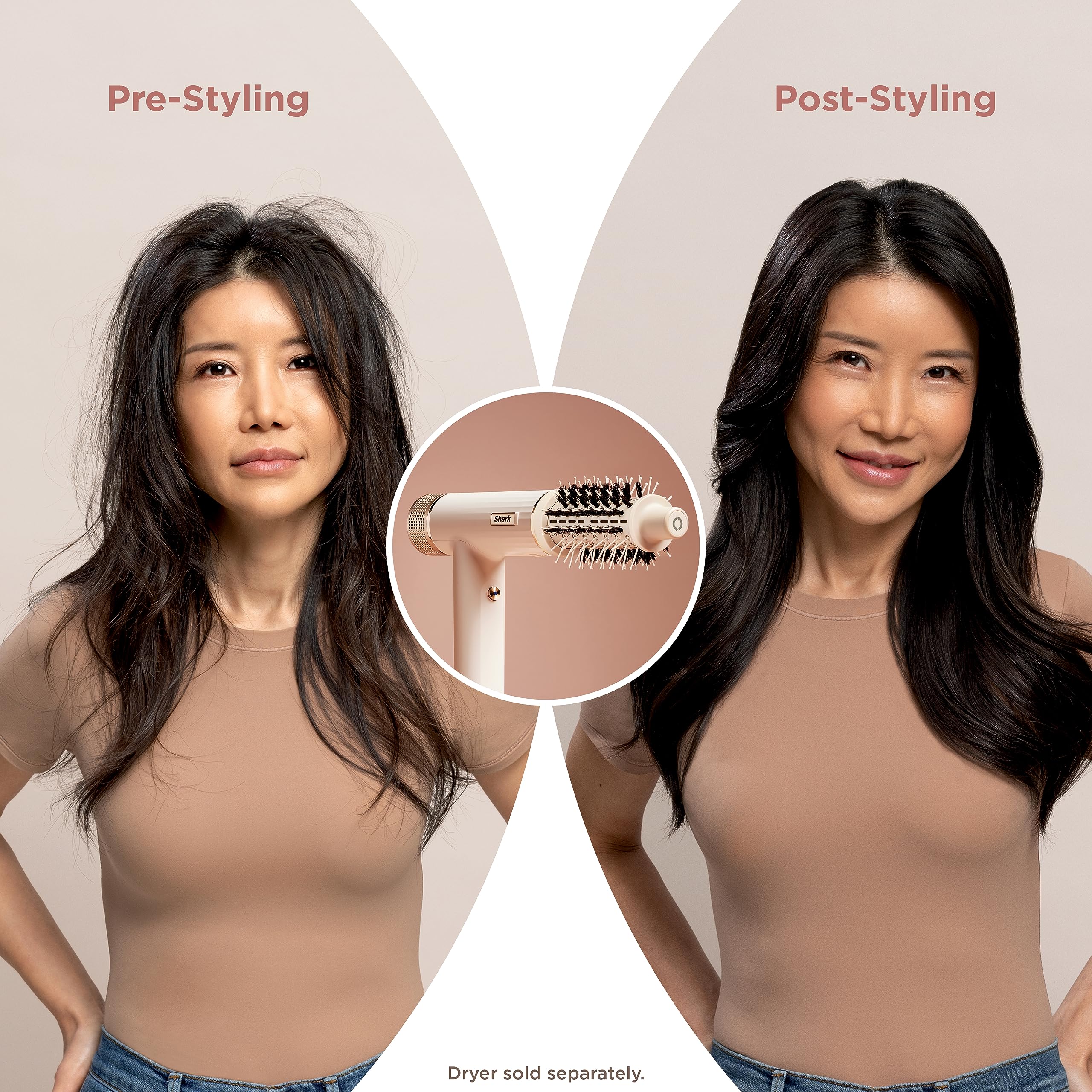 Convient à tous les types de cheveux avec effet volumisant.