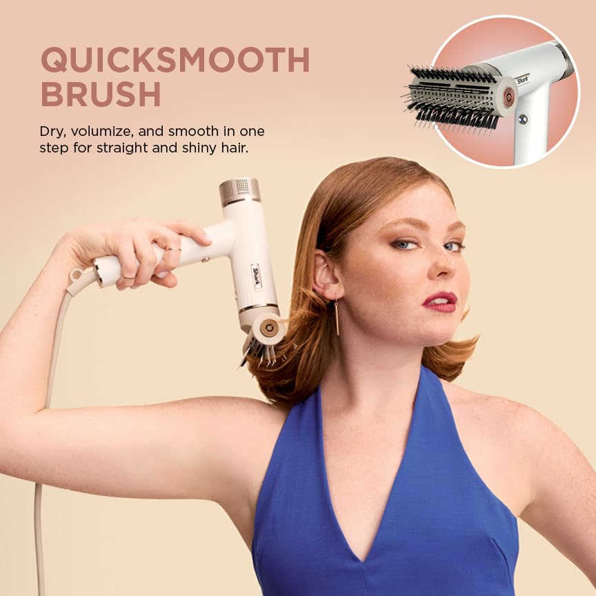 Shark SpeedStyle: control de temperatura preciso para cuidado del cabello.