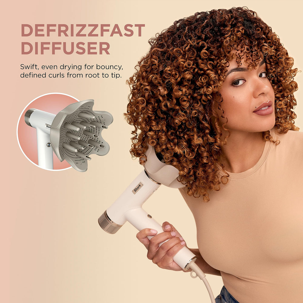 Shark SpeedStyle DefrizzFast Diffuser: rizos definidos y secado uniforme.