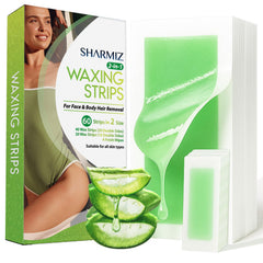 Sharmiz cinta depilatoria para cuerpo, ideal para piernas y brazos, piel suave al instante.
