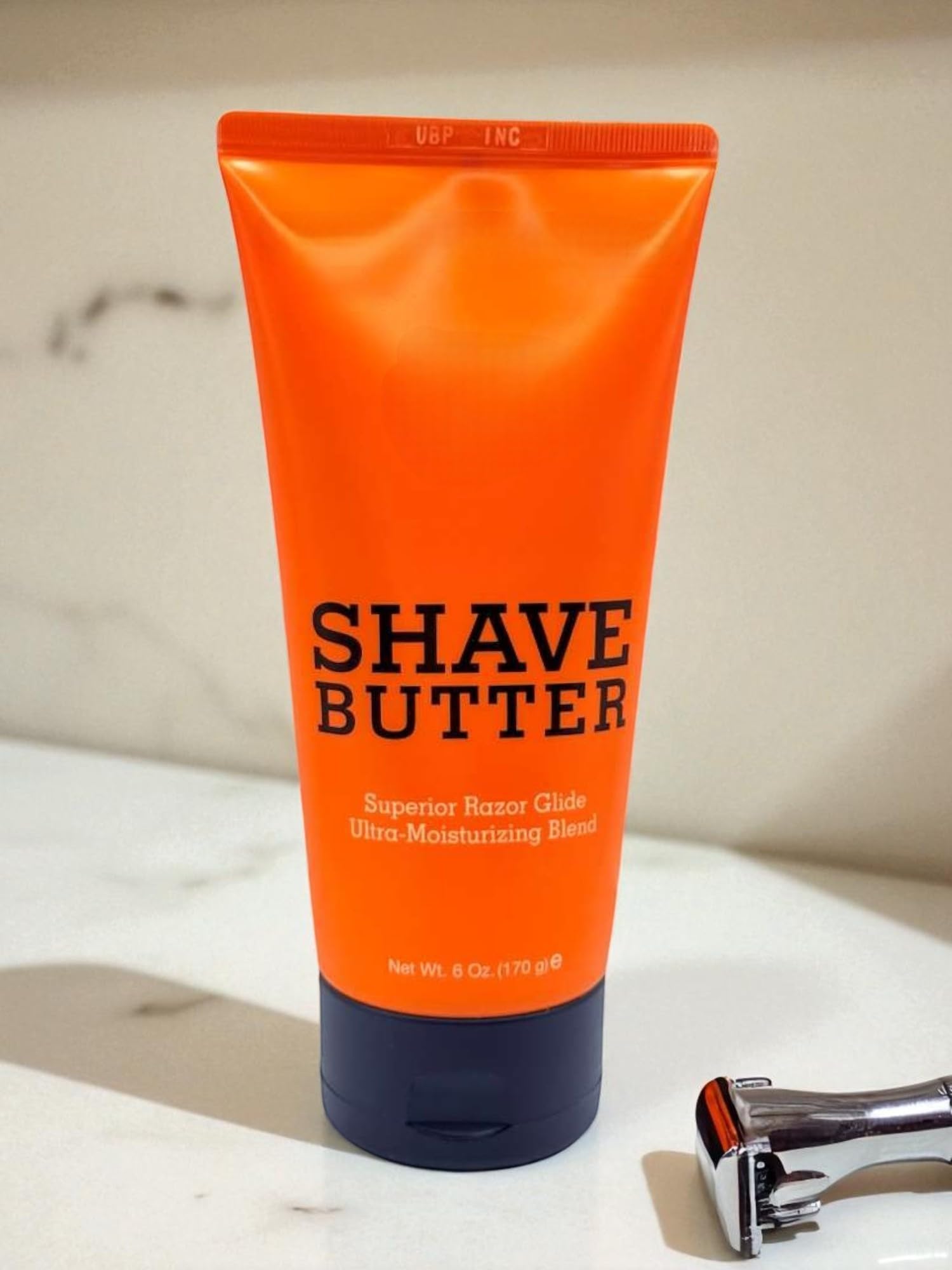 Shave Butter Pack 3, envase compacto para uso doméstico y viaje.