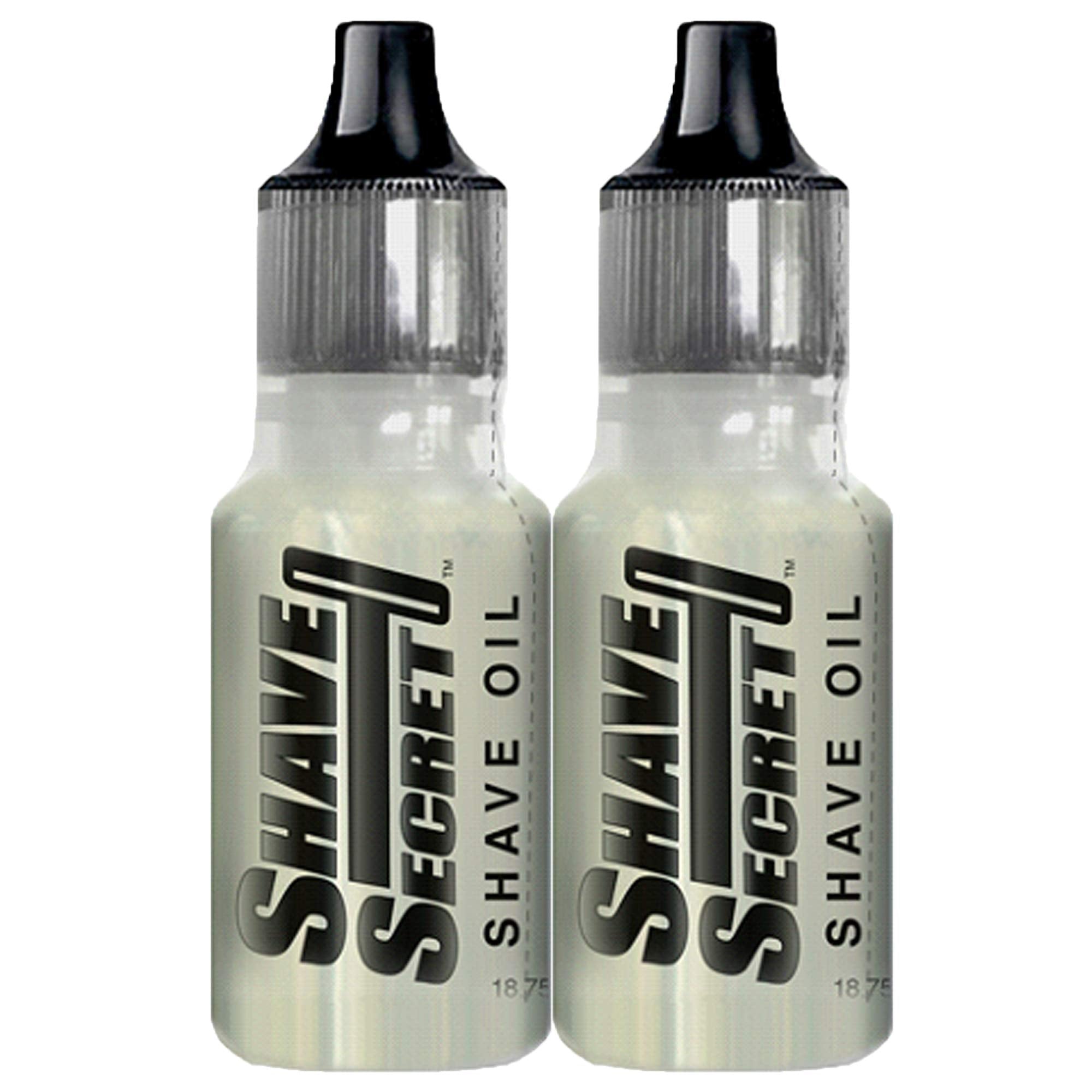 Shave Secret: pack de dos aceites para afeitar, deslizamiento suave
