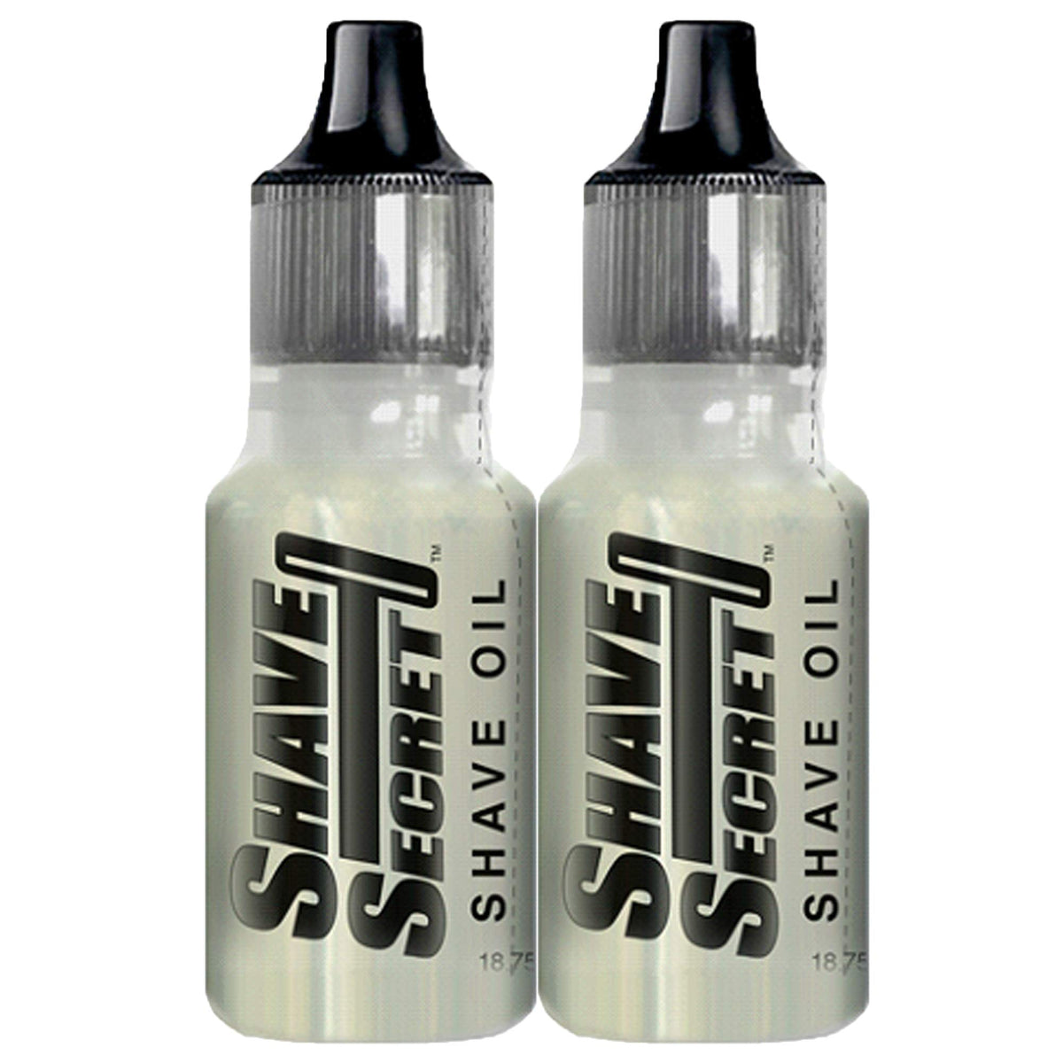 Shave Secret: pack de dos aceites para afeitar, deslizamiento suave