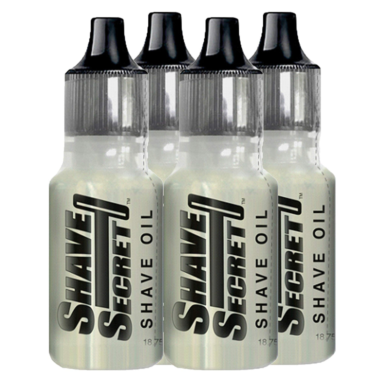 Shave Secret huile de rasage - bouteille 18,75 ml pour un rasage fluide et hydratant.