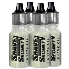 Shave Secret huile de rasage - bouteille 18,75 ml pour un rasage fluide et hydratant.