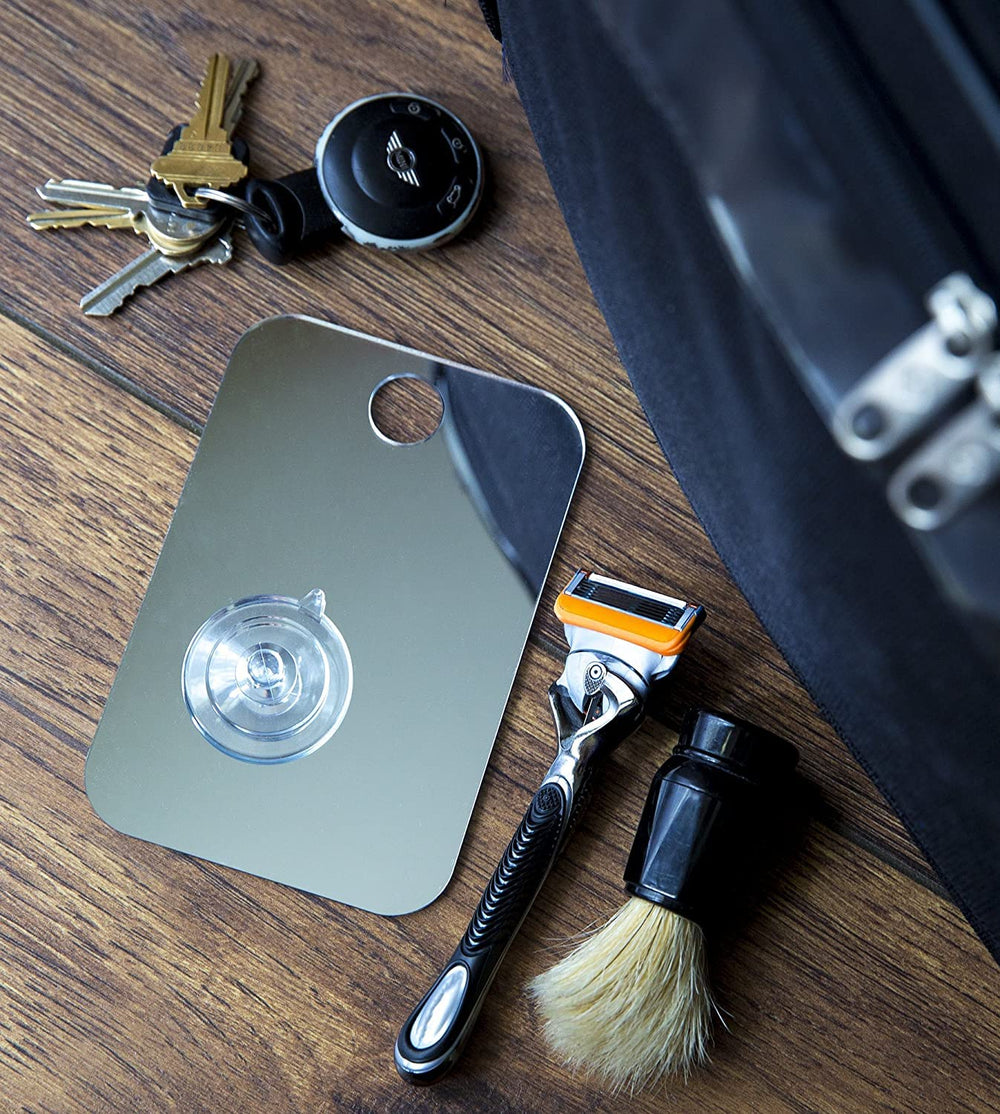 Shave Well: cristal casi irrompible, duradero para viajes.