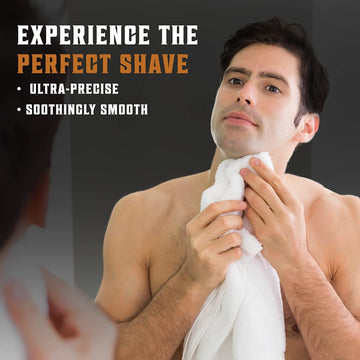 SHAVING REVOLUTION acabado negro mate añade estilo y durabilidad.