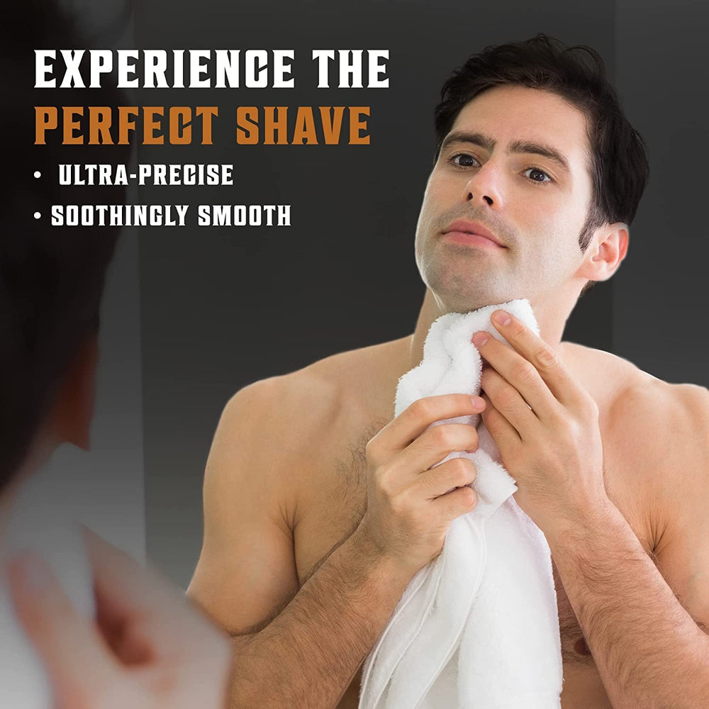 SHAVING REVOLUTION acabado negro mate añade estilo y durabilidad.